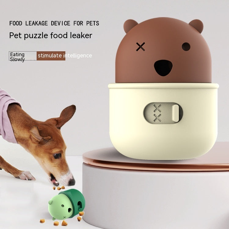 PETS FOOD FEEDER WITH INTERACTIVE TRAINING TOY   5.0⭐⭐⭐⭐⭐ (398)