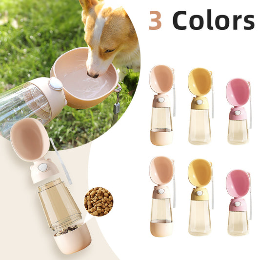Portable Dog Water and Food Container For Pet