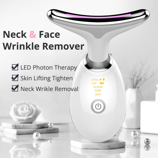 CREDENCE  Thermal Neck Lifting And Tighten Massager Electric Microcurrent Wrinkle Remover